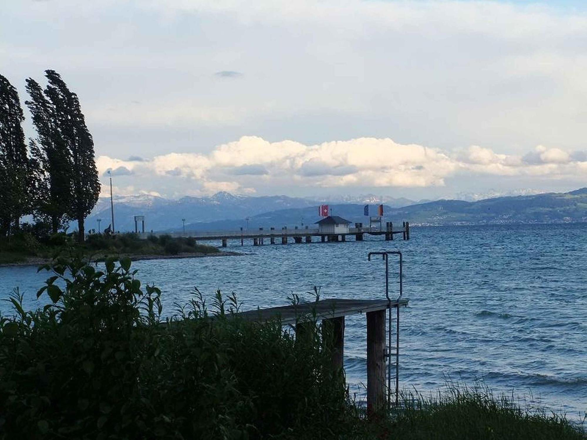 Haus Alpenblick Appartement Immenstaad am Bodensee Buitenkant foto